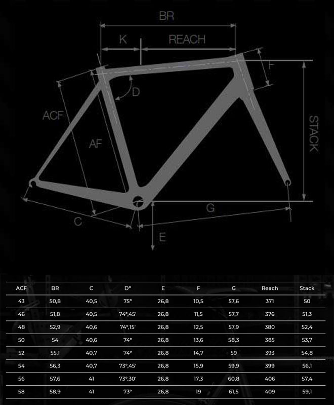 2020 MERAK Ultegra Racing400 Bike